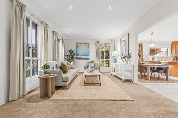 The move-in-ready nature of the home was a drawcard, said the agent.