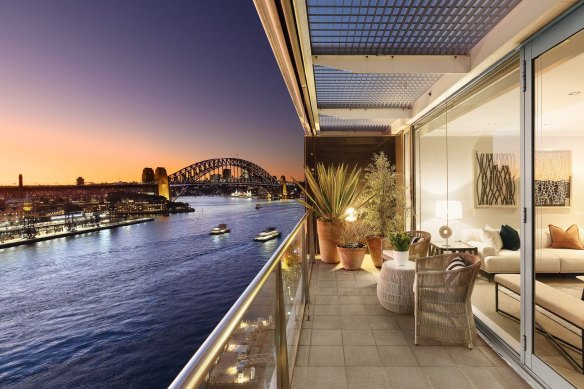 Andrew Lancaster has bought a three-bedroom apartment on level 15 of the Quay Grande.