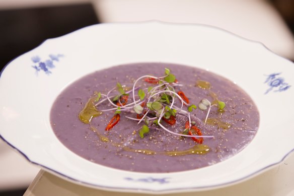 Blake Proud's potato and leek soup with a twist. 