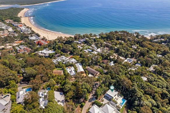 Noosa Heads has been drawing property buyers from Sydney and Melbourne.