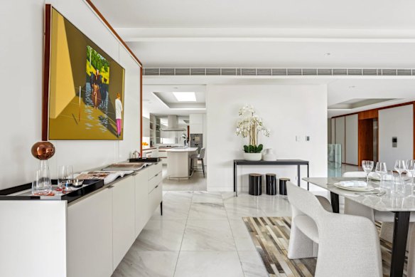 Records show the Vidors bought the three-bedroom, three-bathroom pad with a north-facing terrace for $8.2 million in 2020.