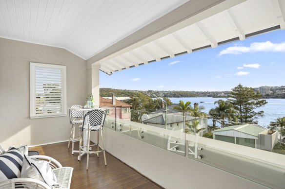 The five-bedroom, two-bedroom house at Manly has a guide of $11.25 million.