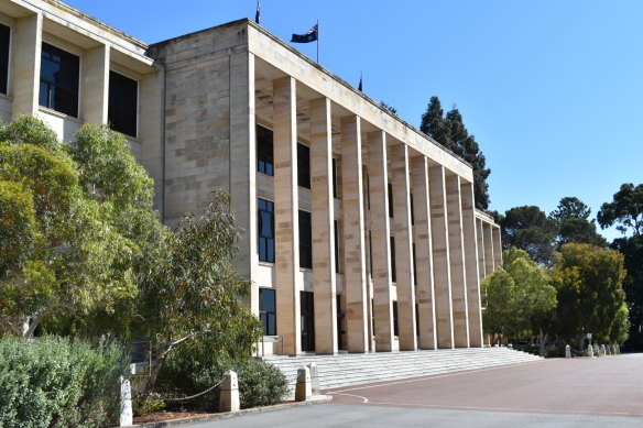 WA's Parliament House.