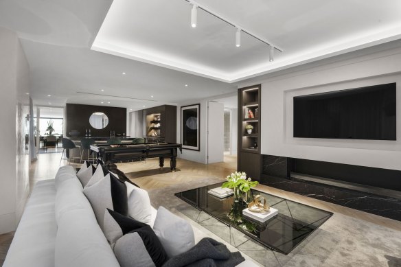 The home has room to entertain.