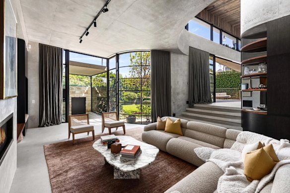 The Clovelly home was bought in cash.