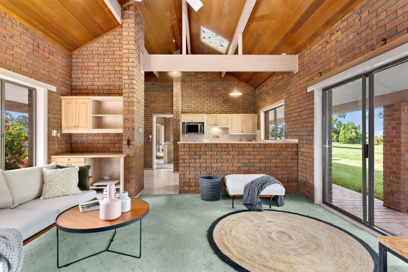 Seven bidders competed for the double brick home in Yarrambat.