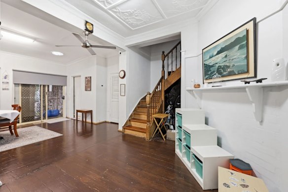 The period home in Naremburn sits on a 607-square-metre corner block. The new owners plan to renovate to accommodate three generations of their family.