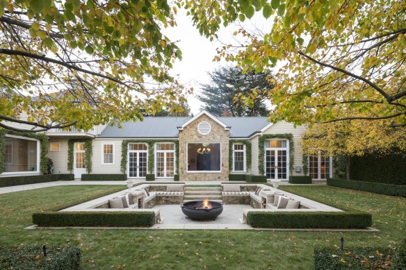 The Woodend home is for sale with a price guide of $8 million to $8.8 million.