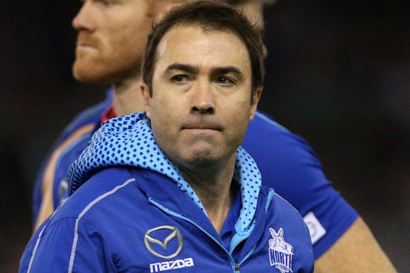 Former North Melbourne coach Brad Scott has spent a year working within the AFL.