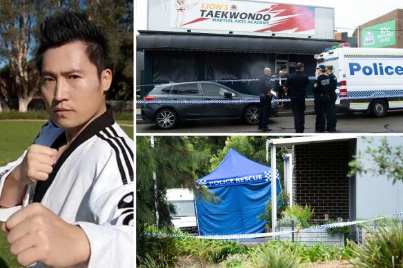 Master Lion Yoo; police established a crime scene in North Parramatta.