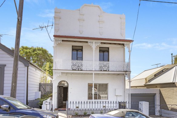 A four-bedroom house in Rozelle with an external bathroom and laundry is advertised for $940 per week. 