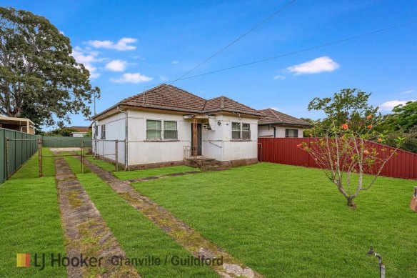 3 Davidson Road, Guildford is on the market but needs a bit of TLC.