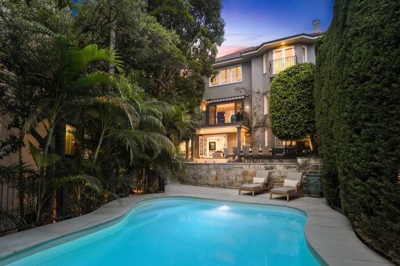 The Bellevue Hill home of Les and Samantha Owen goes to auction on February 28.