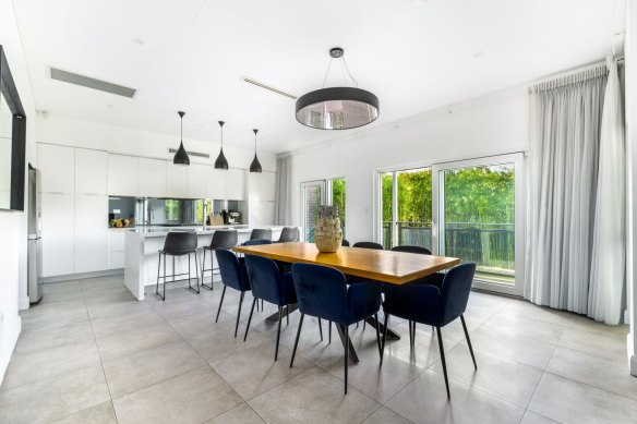 The property scored a contemporary rear extension and renovation about a decade ago.