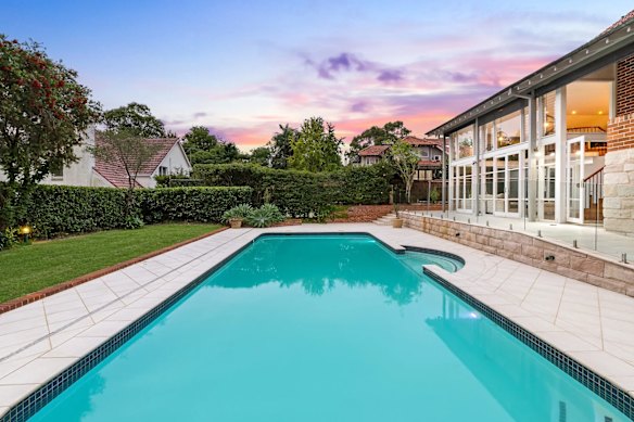 Ray Hanly has listed a Turramurra home with a price guide of $10 million.