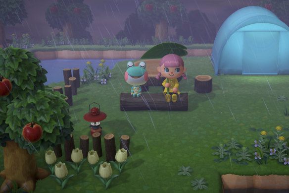 In Animal Crossing, you get to develop your own island while also interacting with other players doing the same.