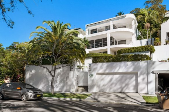 Twin Lions is a five-bedroom, five-bathroom residence in Bellevue Hill.