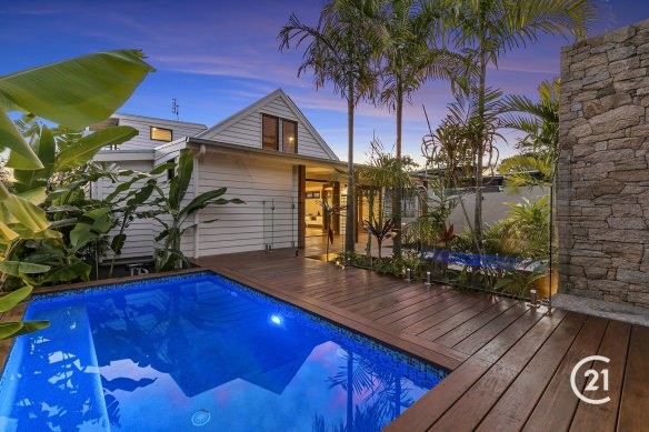 A two-bedroom home which sold for the suburb’s median house price of $3.25 million in November. 