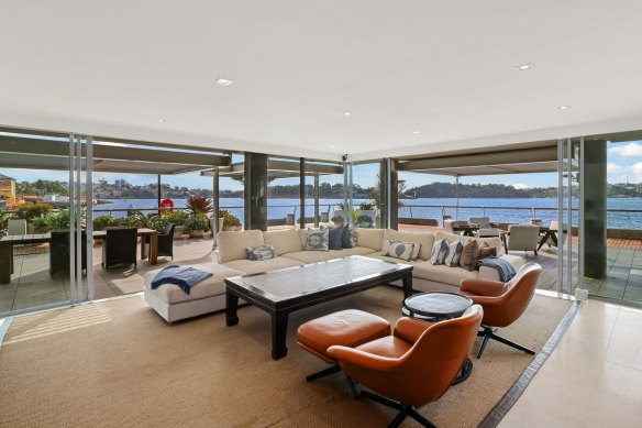The Pier apartment of Peter Tseng at Walsh Bay sold for almost $11.5 million.