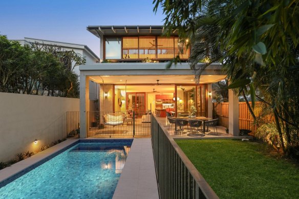 The contemporary four-bedroom house in North Bondi was listed for $8.5 million before it was sold before auction.