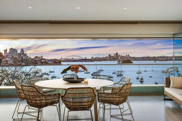 Sue Ingham’s Point Piper apartment is one of six in the Alex Popov-designed block.