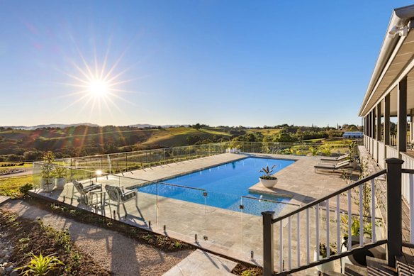 A 20-hectare estate in Coorabell in the Byron Bay hinterland has been offered to the market with a price guide of $13 million, local sources said.