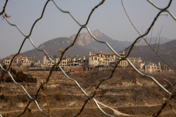 Luxury villas in Tianjiayu village