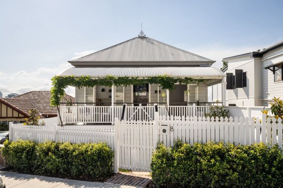 Teneriffe has the highest median house price in Brisbane, with this five-bedroom house recently sold for $3.325 million.