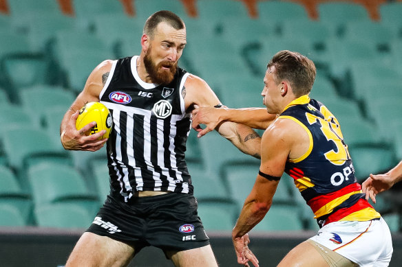 While Adelaide have their own battles, Port Adelaide are fighting to use their prison-bar jumper more often.
