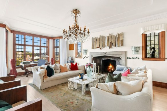 The 1920s-built house last traded for $10 million in 2020 when purchased by Tamsin and Patrick Johnson.