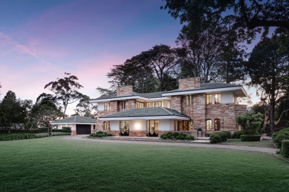 Coppins is the landmark Walter Burley Griffin-designed residence in Pymble on 5640 square metres.