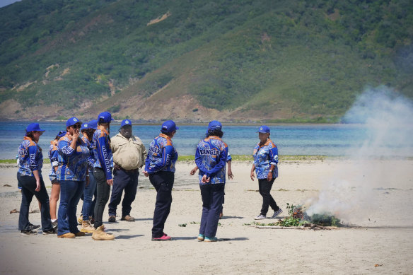 Until recently only 20 per cent of Queensland’s Indigenous rangers were women.