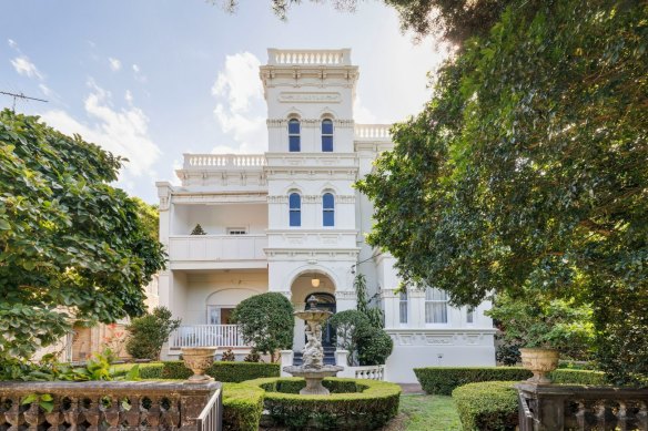 The 1880s-built mansion Eurotas is now five apartments, of which one was sold by Louisa Parker Bowles for $2.17 million.