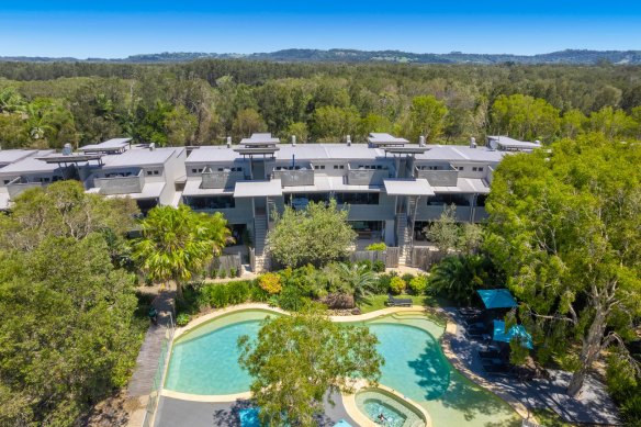 Brad Cranfield sold a two-bedroom apartment at 16/33-35 Childe Street, Byron Bay, for $1.75 million, with a price guide of $1.75 million to $1.8 million.