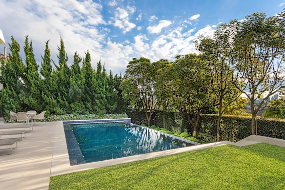 The renovated home comes with multiple entertainment zones including a terrace, pool and two barbecue areas.