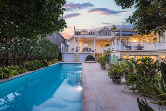 Athol is a five-bedroom Federation house in Mosman owned by Justine Forbes, of the billionaire Ell family.