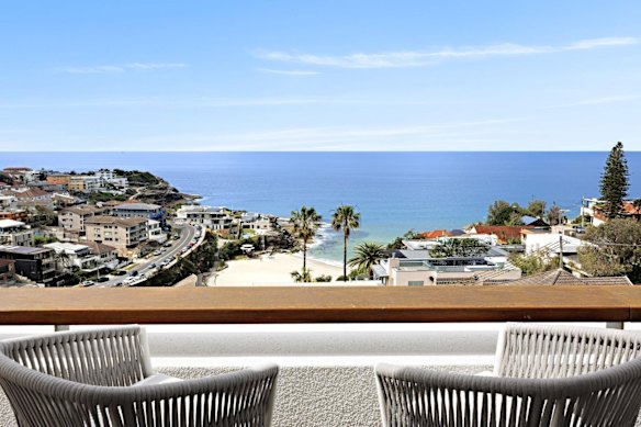 The views from PayPal boss Simon Banks’ Tamarama property, listed for $10.5 million.