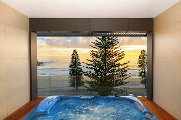 Prized views over Manly Beach.