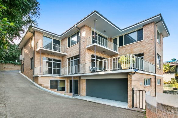 The four-bedroom house at Vaucluse is set on 770 square metres of harbourfront reserve