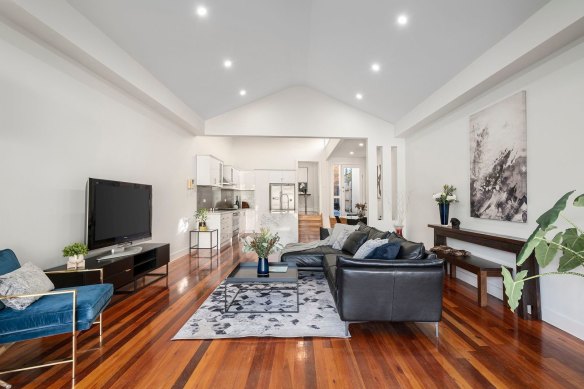 The home at 49 Kent St eventually sold for $1,440,000 after it was passed in at auction.