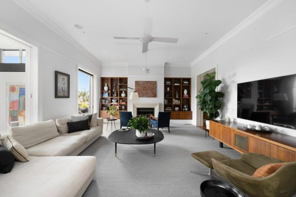 The Federation home sold by David Deverall and Fiona Nyman had been redesigned by architect Howard Tanner.