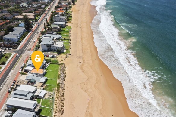 An east-coast low and king high tide in 2016 wreaked havoc on the Collaroy beachfront in 2016.