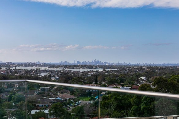 Miranda offers train links to central Sydney at a lower price point.