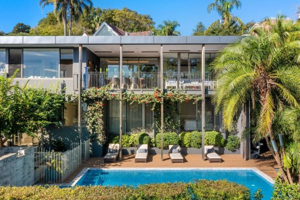 The Weir Phillips Architects-designed home of Chris and Antonia Coudounaris has sold.