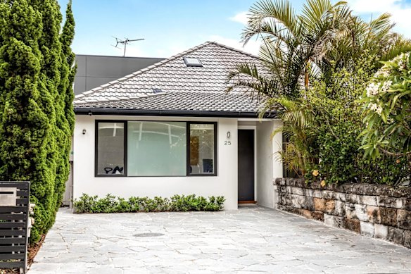 The Bronte house sold by Alexander Phillips was marketed as having ocean views from the back upstairs bedroom before it sold for $6.2 million.