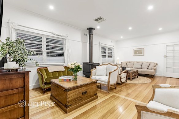 The Bentleigh home sold for $1,335,000 at Saturday auction. 