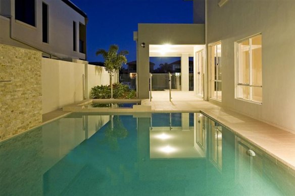 One of the luxury Gold Coast properties bought by the Russian couple, who were charged with money laundering offences in 2024.