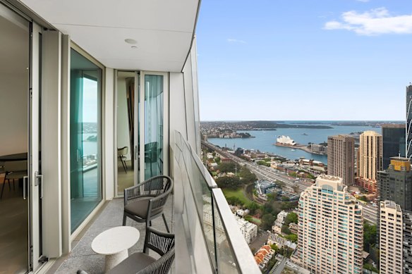 Kerry Gao bought the unit for $10.5 million in 2024, records show, and the price guide is believed to be around $11 million.