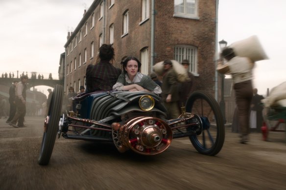 HBO series The Nevers combines a supernatural storyline with a steampunk aesthetic.