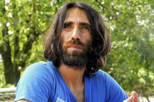 Refugee Behrouz Boochani arrived in New Zealand in November for a writers' festival.